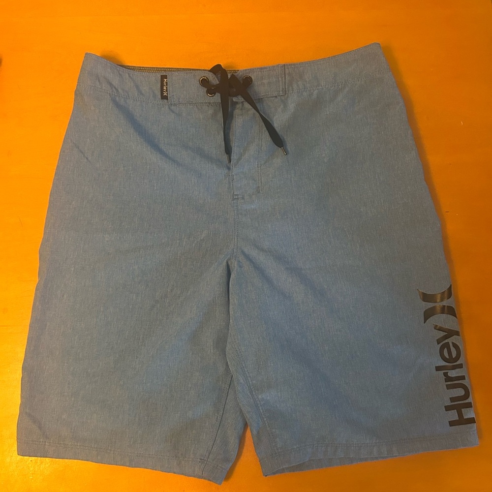 Hurley Men's Light Blue Board Shorts
